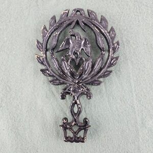 Vintage Trivet Americana John Wright Eagle Copper Alloy Cast Iron‎ #266